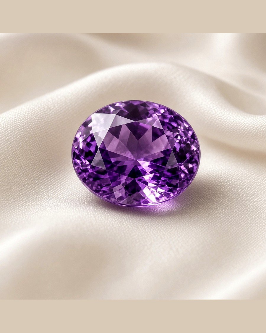 Natural Brazil Amethyst gemstone 4.00 ct carat